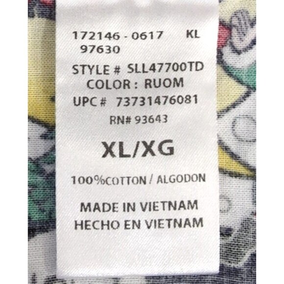 Women's Christmas Scrub Top Size XL Rudolph the Red-Nosed Reindeer Classic - Picture 5 of 16